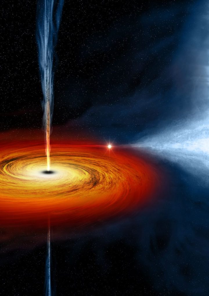 After Swirling Around a Black Hole, Matter Just Falls Straight In