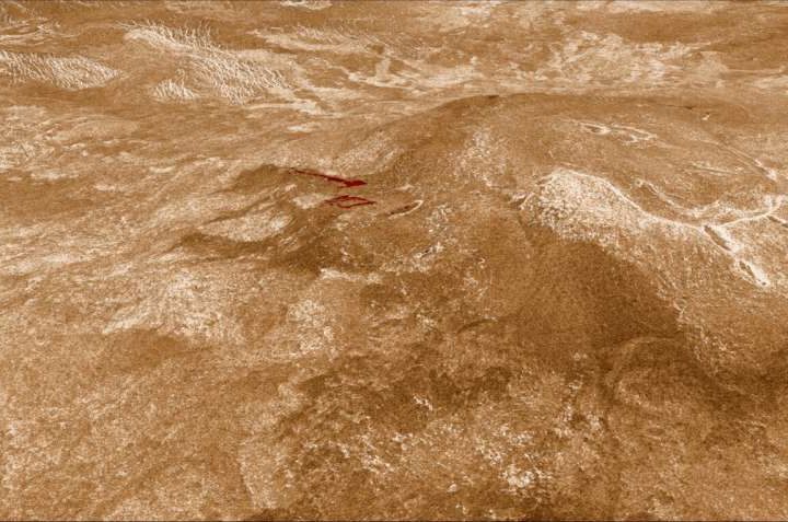 Volcanoes Were Erupting on Venus in the 1990s