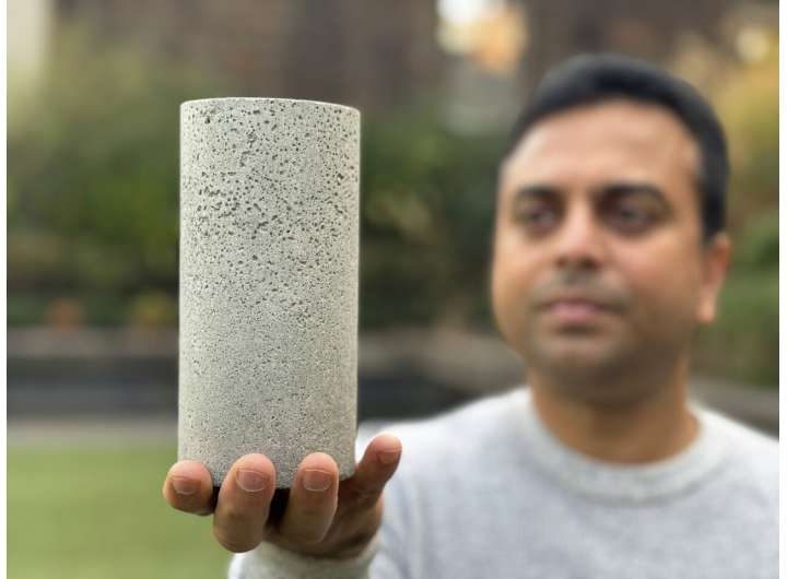 Model shows green concrete can recycle twice the coal ash as current standards