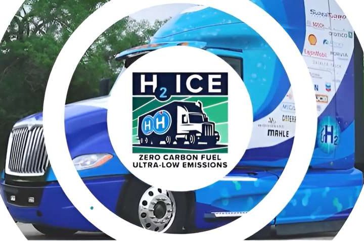 Team demonstrates ultra-low emissions from hydrogen-fueled heavy-duty engine