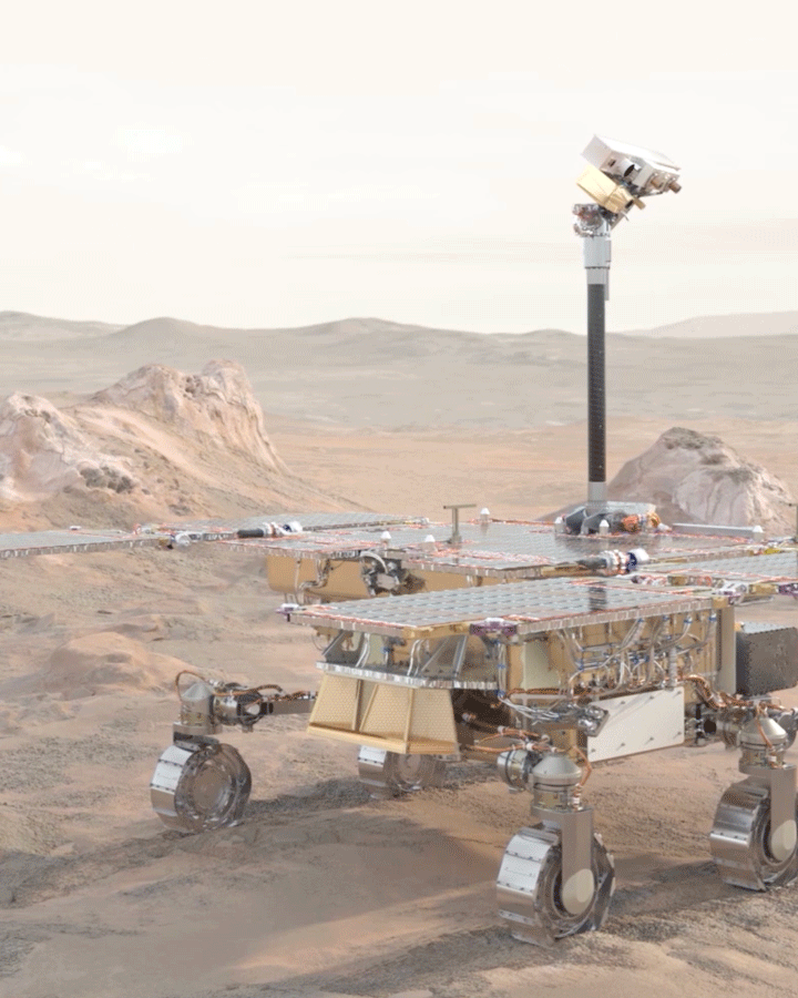 ESA and Nasa team up to land rover on Mars