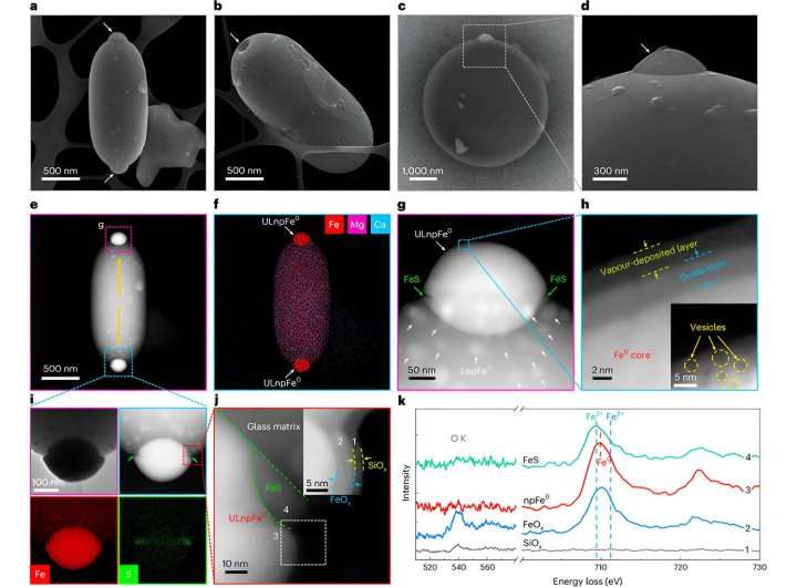 Scientists clarify origins of lunar metallic iron