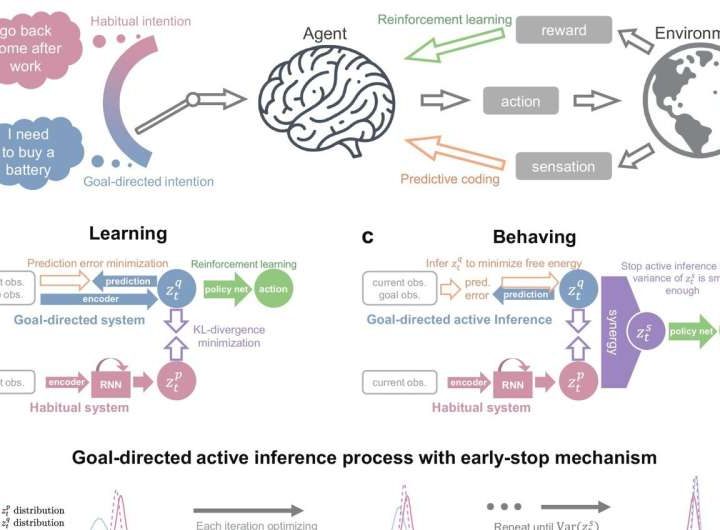 Scientists propose AI method that integrates habitual and goal-directed behaviors