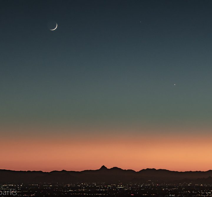 Meeting Mercury at Dusk in July