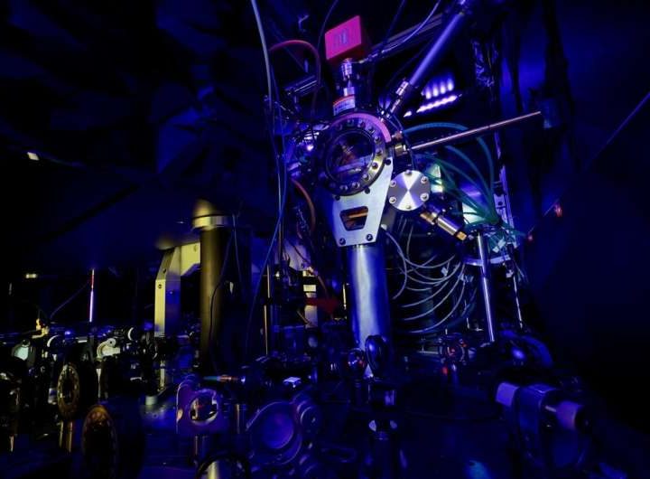 An optical lattice clock based on strontium atoms achieves unprecedented accuracy