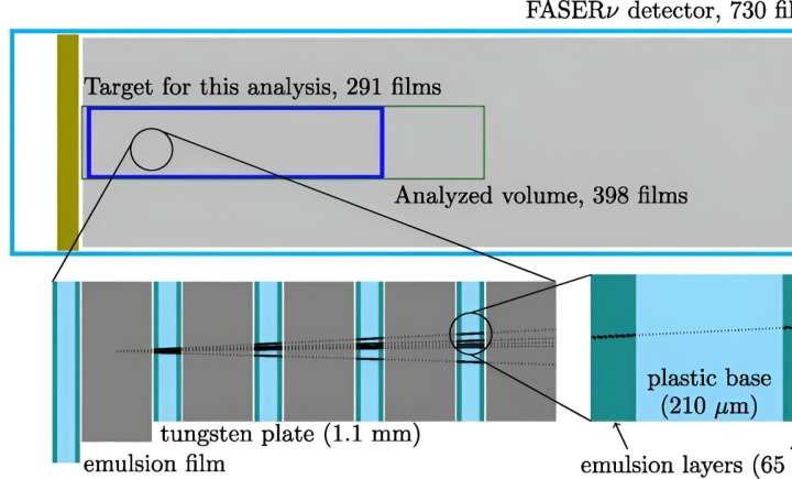 Neutrino interaction rates measured at unprecedented energies