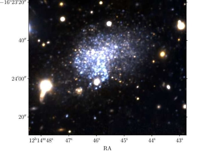 New low-mass galaxy discovered