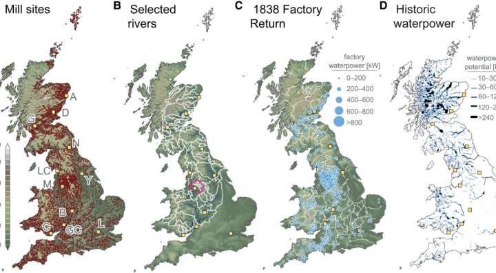 Water scarcity drove steam power adoption during Industrial Revolution, new research suggests