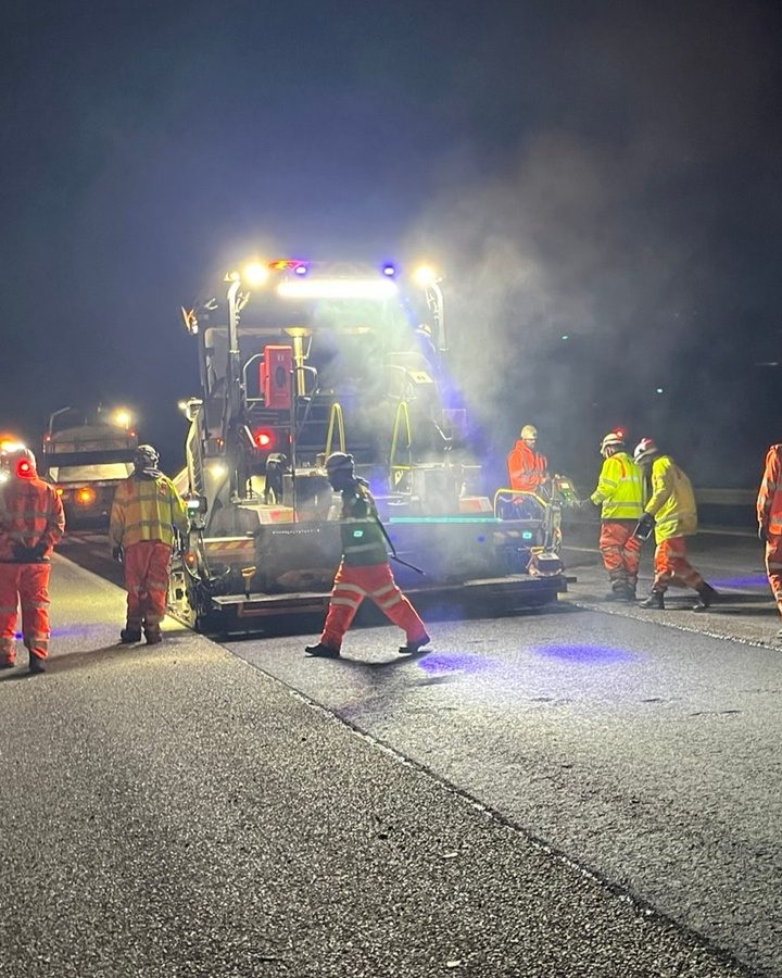 National Highways starts trial of carbon-negative aggregate on stretch of M11 motorway