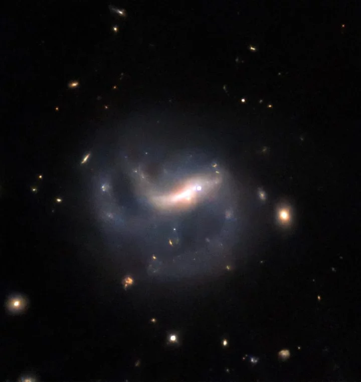 Hubble’s Latest Marvel: A Supernova Lights Up an Unknown Galaxy