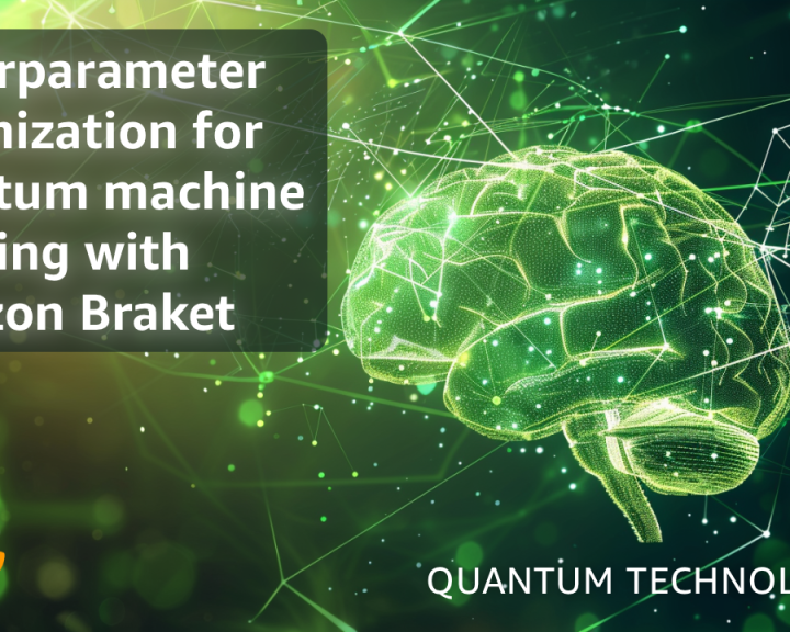 Hyperparameter optimization for quantum machine learning with Amazon Braket