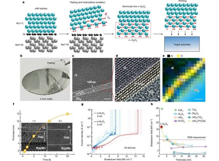 Engineers develop new two-dimensional, low-power-consumption field-effect transistor