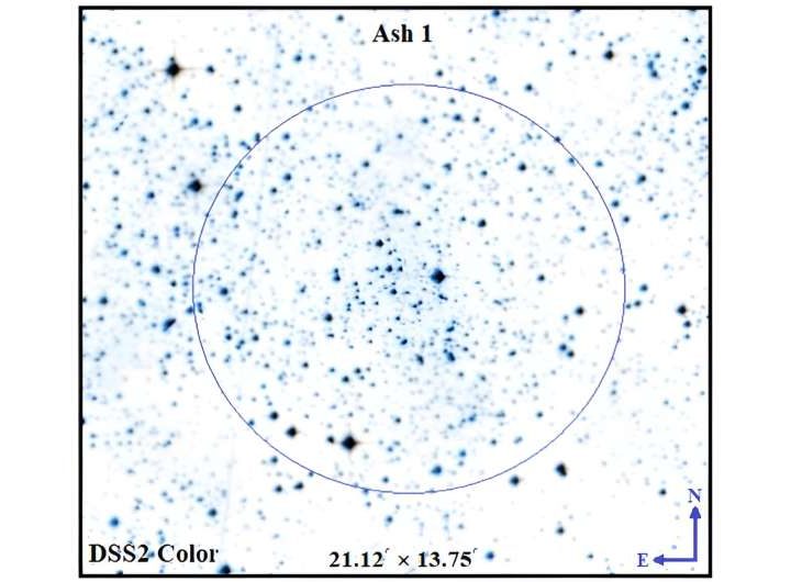 Astronomers discover new open cluster with Gaia