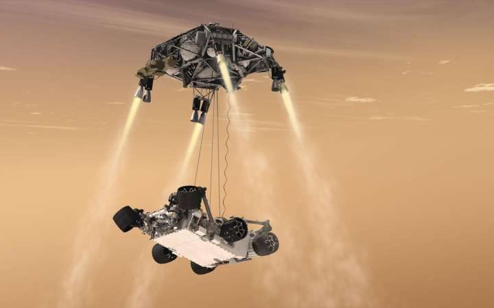 Here’s how Curiosity’s sky crane changed the way NASA explores Mars