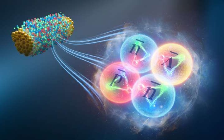 New heaviest exotic antimatter nucleus discovered