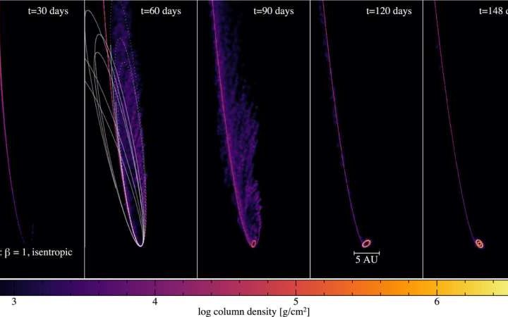 New simulations shed light on stellar destruction by supermassive black holes