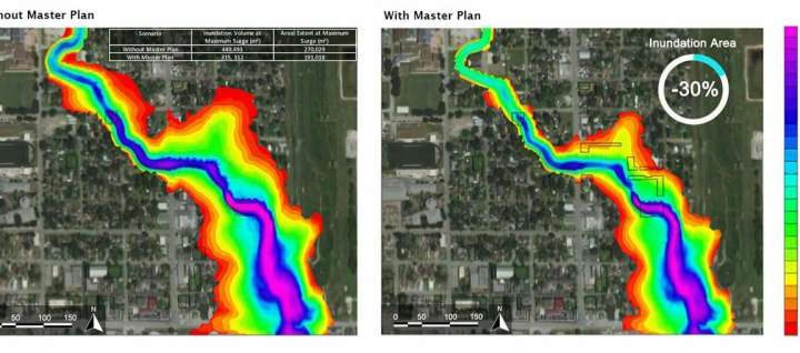 Toxic flooding vulnerability mapping and nature-based solutions