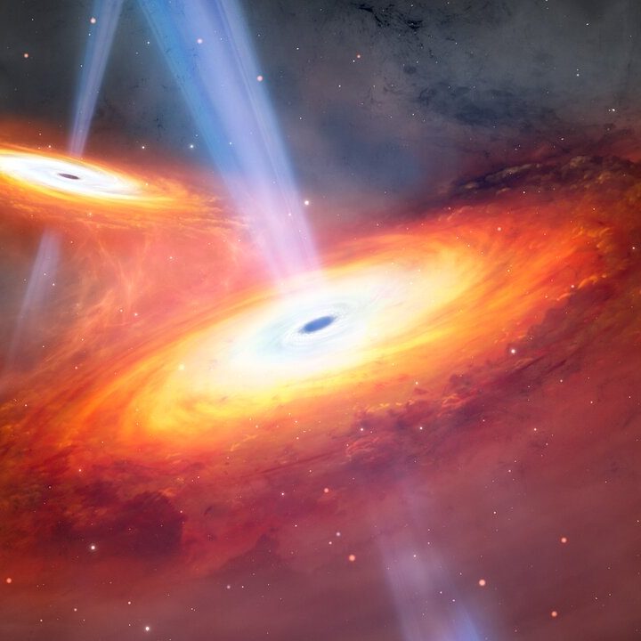 This Ancient Galaxy Merger Will Produce a very Luminous Quasar