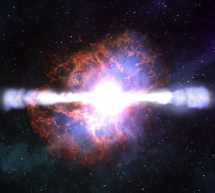 How a Nearby Supernova Left its Mark on Earth Life