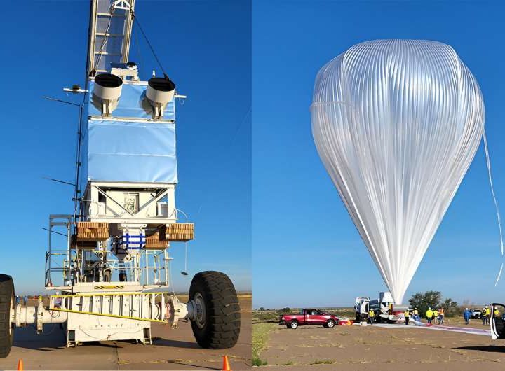 Balloon mission tests quantum sensor technology