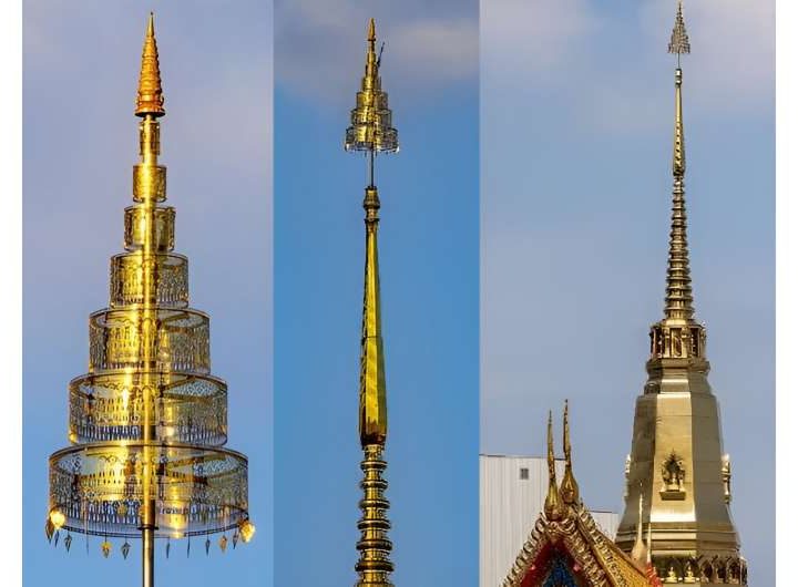 Lasers provide boon for manufacturing of ceremonial Thai umbrellas