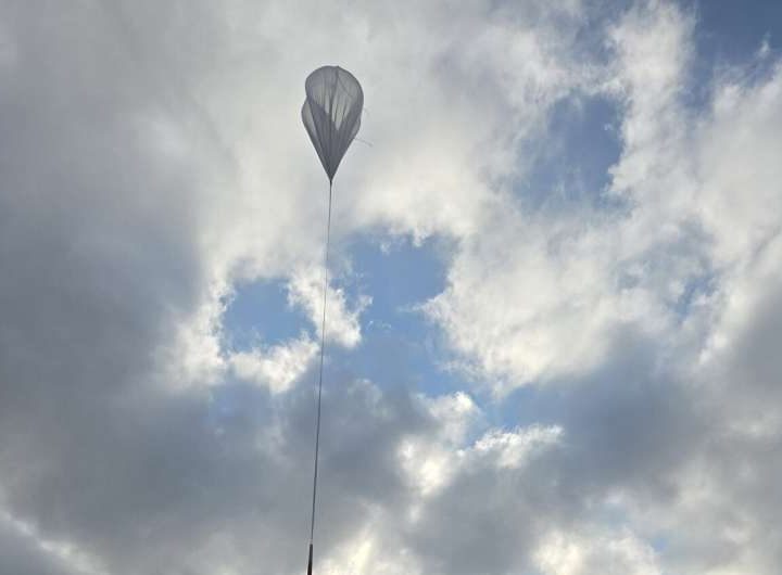 NASA scientific balloon takes flight with student-built payloads