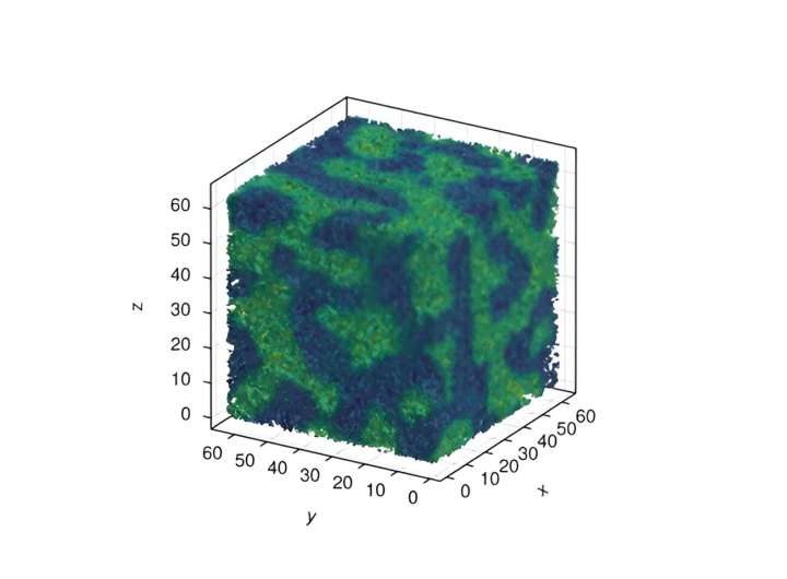 Simulating a critical point in quark gluon fluid