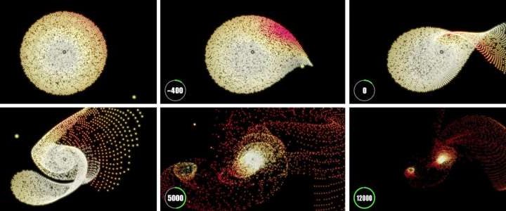 Solution to a cosmic mystery—the eccentric orbits of trans-Neptunian objects