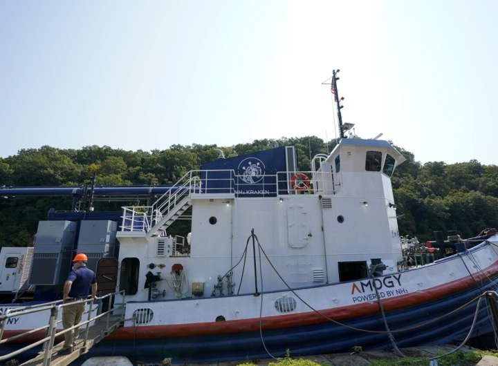 Tugboat powered by ammonia sails for the first time, showing how to cut emissions from shipping