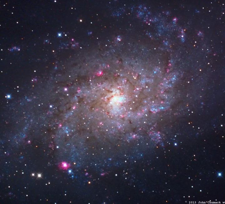 Webb Finds Dozens of Supernovae Remnants in the Triangulum Galaxy