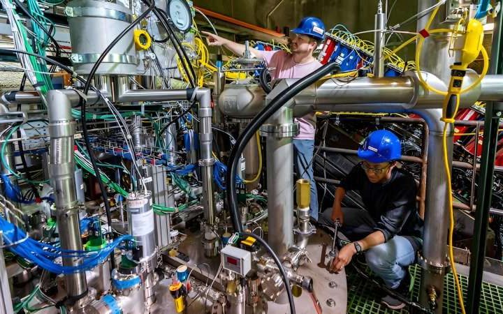 A modular neutrino detector years in the making