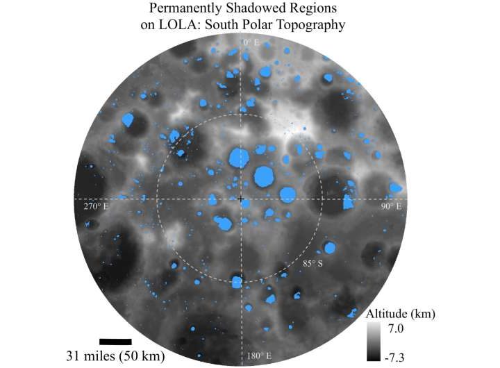 Lunar mission data analysis finds widespread evidence of ice deposits