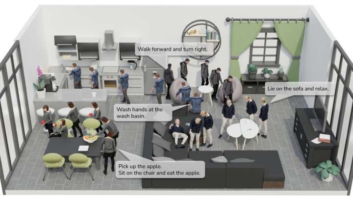 Computational framework simplifies synthesized motions for human characters in 3D environments