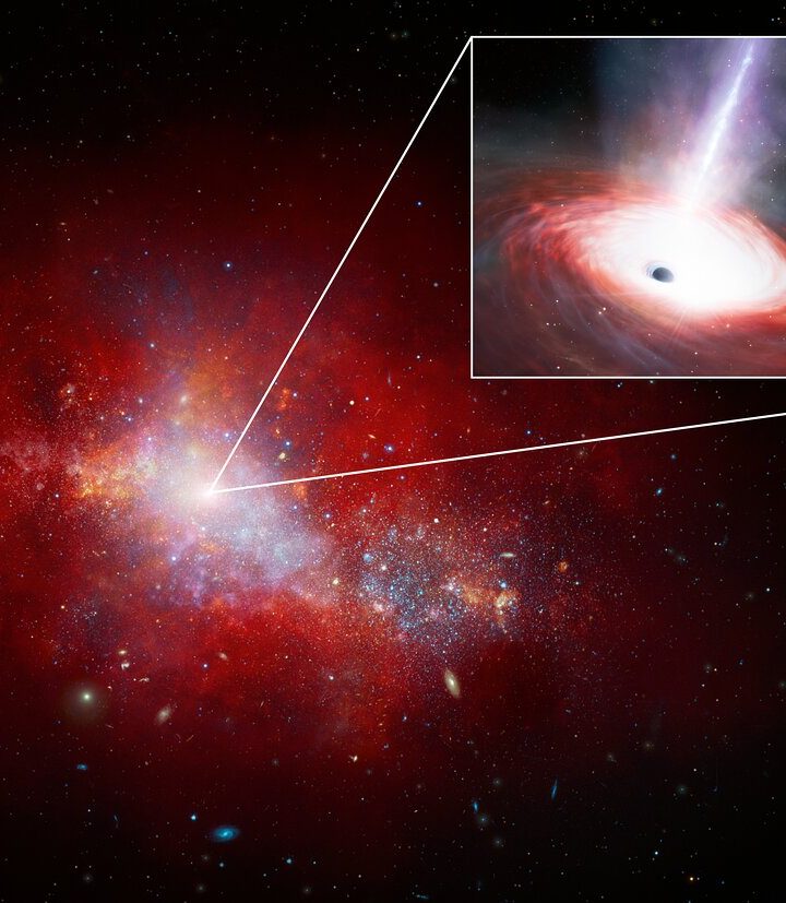 Early Black Holes Fed 40x Faster than Should Be Possible