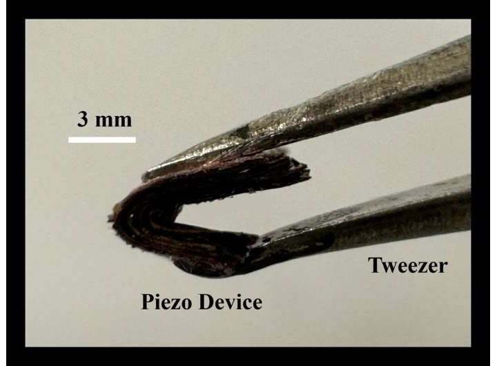 Innovative device could power electronics using body movements