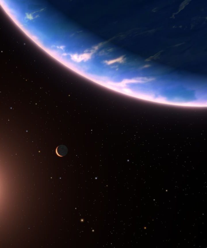 Webb Reveals a Steam World Planet Orbiting a Red Dwarf