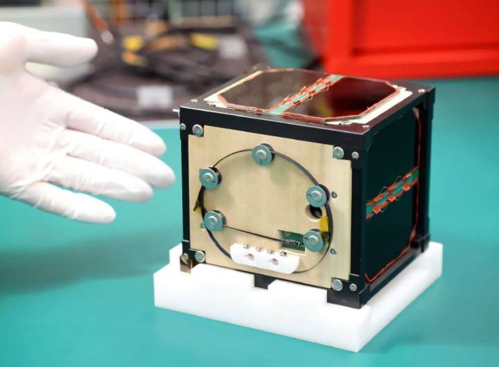 World’s first wooden satellite launched into space