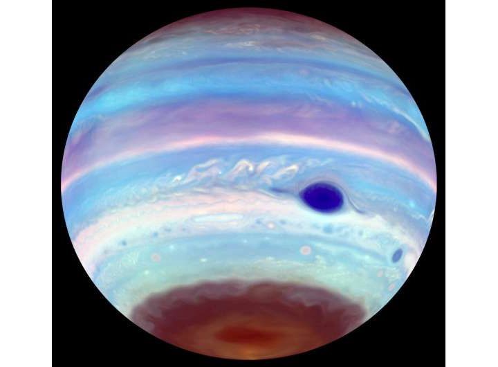 Magnetically driven vortices may be generating Earth-size concentrations of hydrocarbon haze at Jupiter’s poles