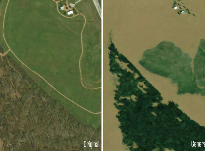 New AI tool generates realistic satellite images of future flooding