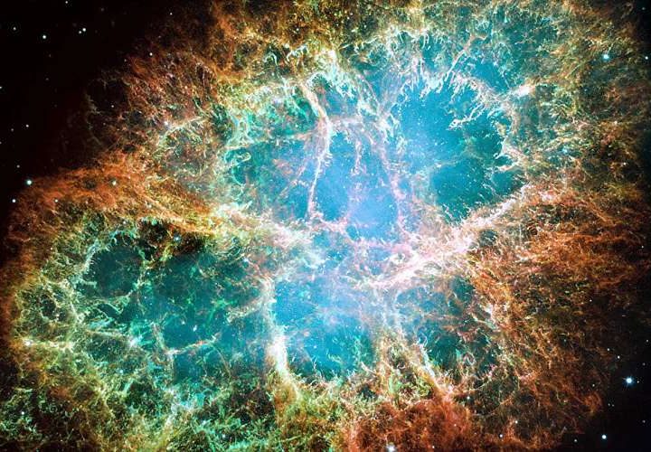 Theoretical astrophysicist proposes solution to enigma of Crab Nebula’s ‘zebra’ pattern