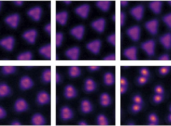 Scientists capture images of a new quantum phase in electron molecular crystals