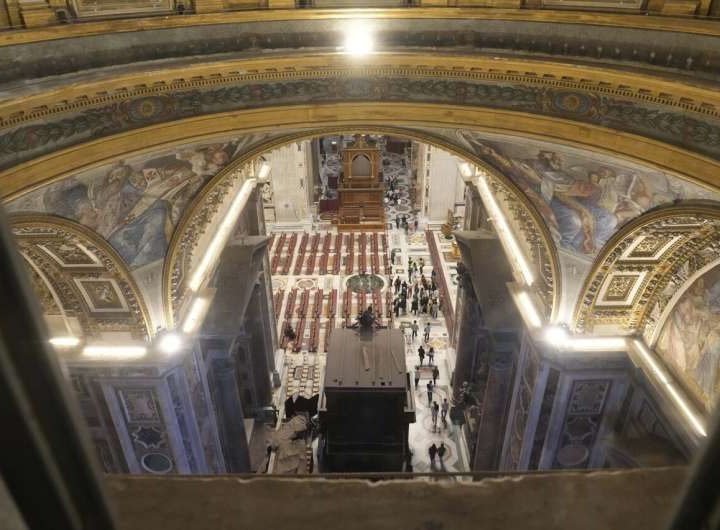 Vatican, Microsoft create AI-generated St. Peter’s Basilica to allow virtual visits, log damage