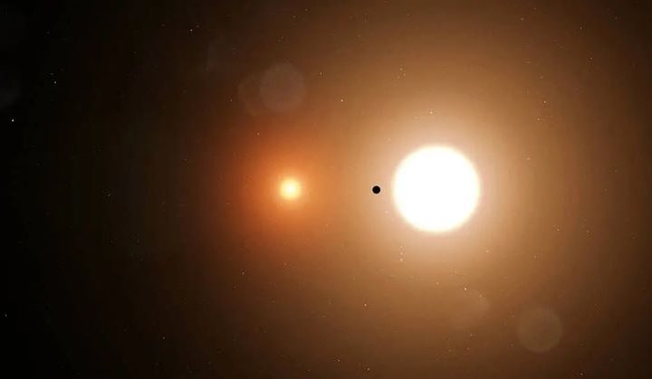 Could Planets Orbiting Two Stars Have Moons?