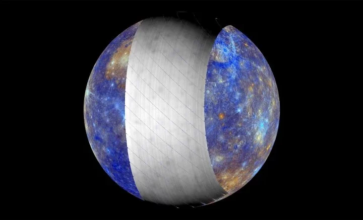 BepiColombo Unmasks Mercury’s Hidden Surface With Infrared Breakthrough