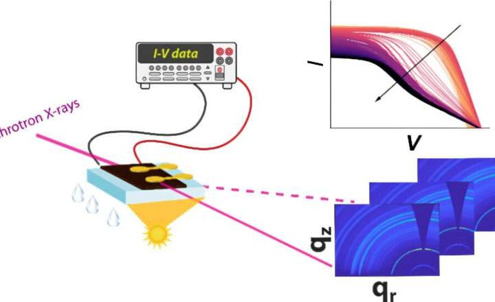 Making solar cells more weatherproof: Researchers discover why humidity causes perovskite cells to fail