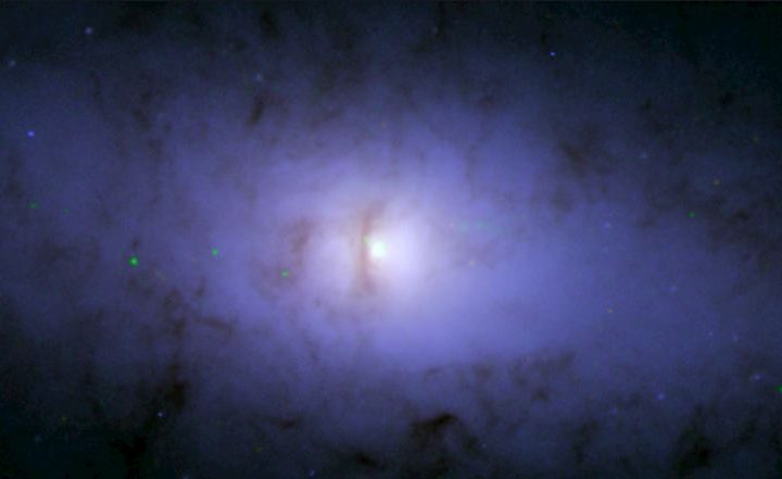 Astronomers Find a Black Hole Tipped Over on its Side