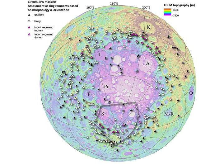 The moon’s biggest and most ancient crater is more circular than previously thought